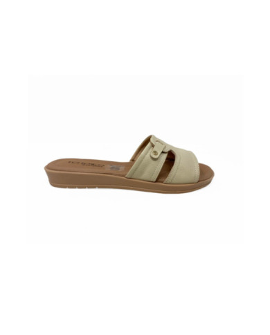 Sandalias de Mujer Marca TCHOCCO color CREMA CUERO