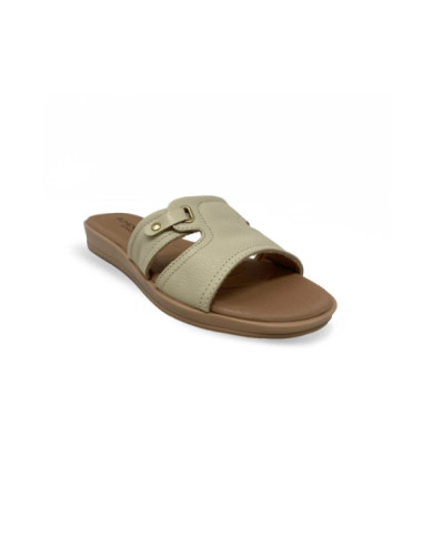 Sandalias de Mujer Marca TCHOCCO color CREMA CUERO