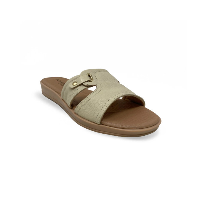 Sandalias de Mujer Marca TCHOCCO color CREMA CUERO