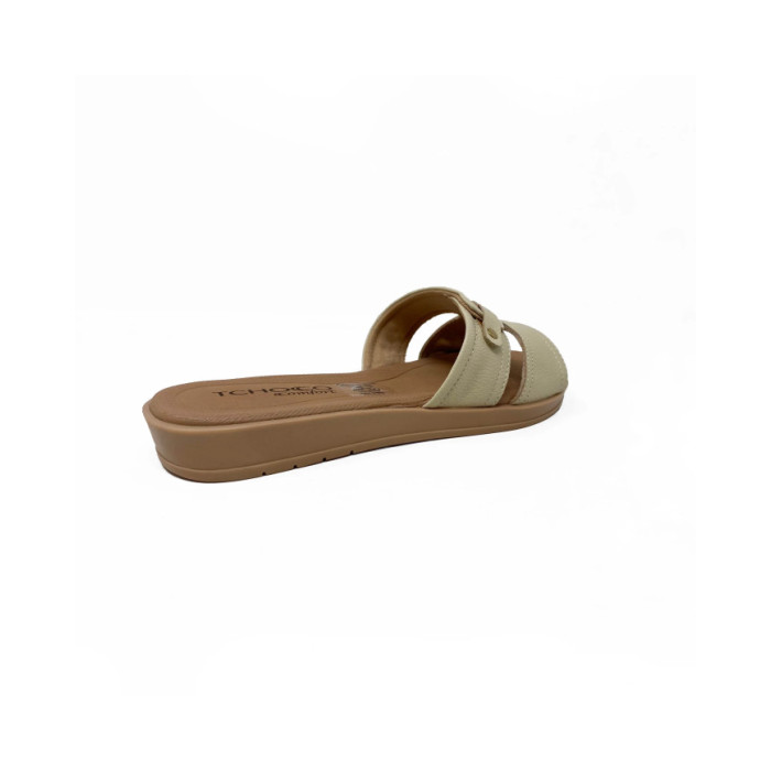 Sandalias de Mujer Marca TCHOCCO color CREMA CUERO