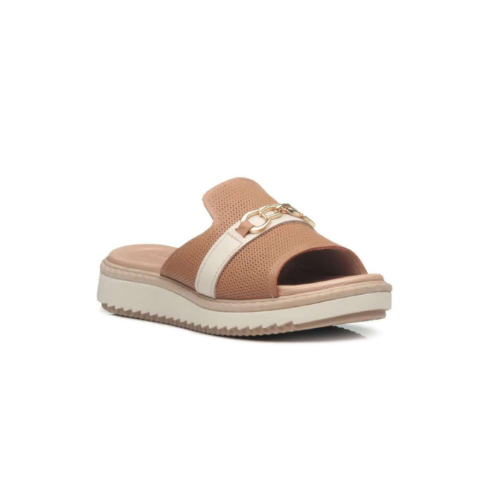 Sandalias de Mujer Marca PEGADA color CARAMELO BURNISHED