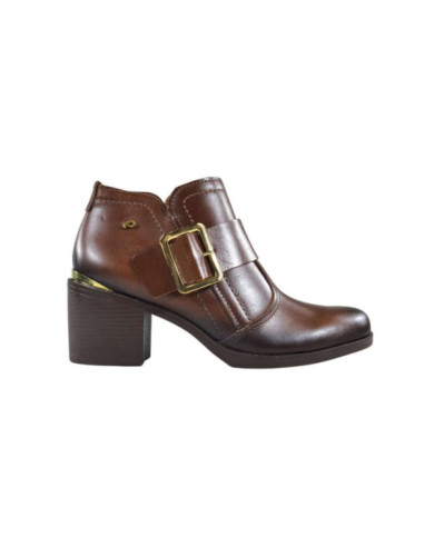 Botas-Botines de Mujer Marca PEGADA color CONHAQUE PULL