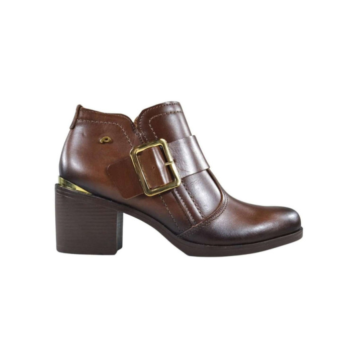 Botas-Botines de Mujer Marca PEGADA color CONHAQUE PULL