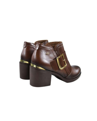 Botas-Botines de Mujer Marca PEGADA color CONHAQUE PULL