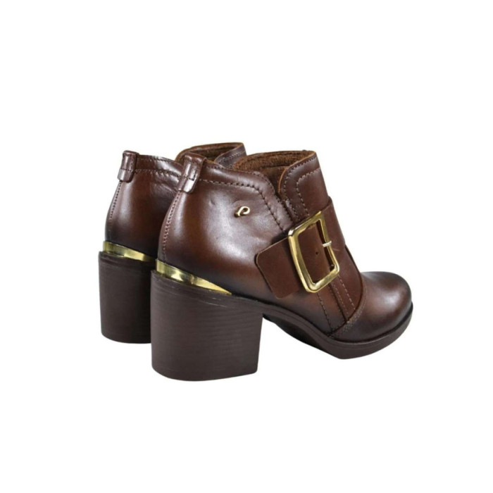 Botas-Botines de Mujer Marca PEGADA color CONHAQUE PULL