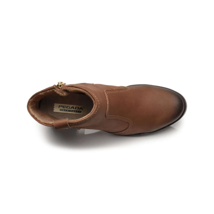 Botas-Botines de Mujer Marca PEGADA color TERRACOTA RUSTIC