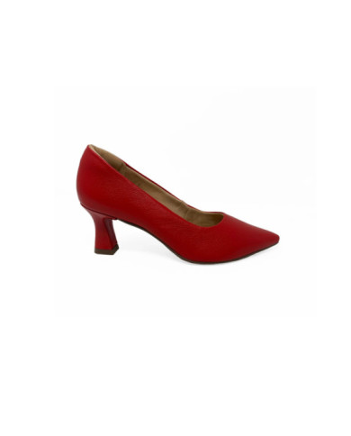 Tacones de Mujer Marca TCHOCCO color RED CUERO