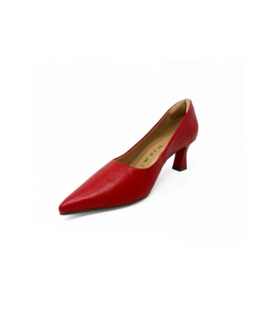 Tacones de Mujer Marca TCHOCCO color RED CUERO