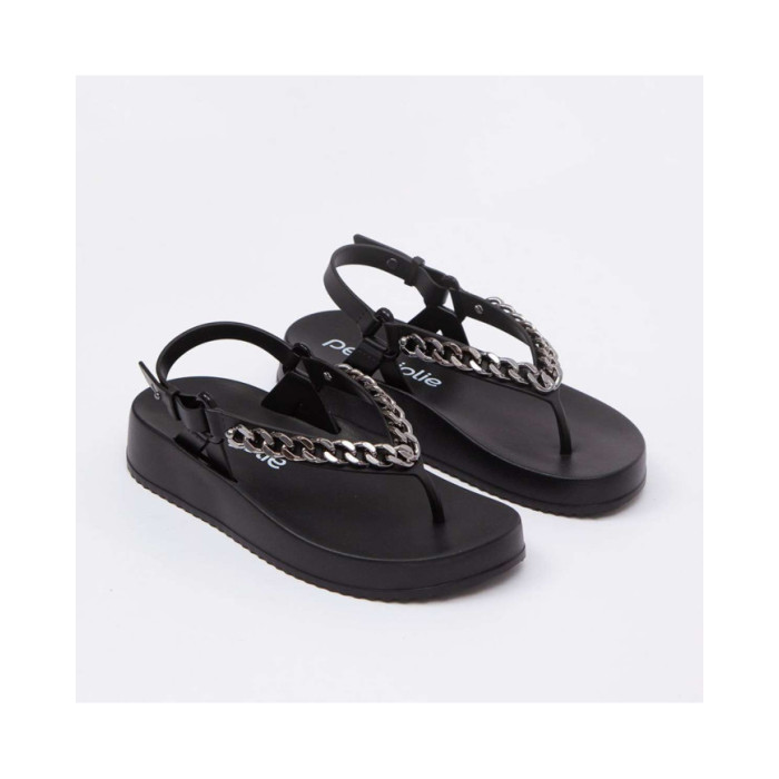 Sandalias de Mujer Marca PETITE JOLIE color PRETO J-LASTIC
