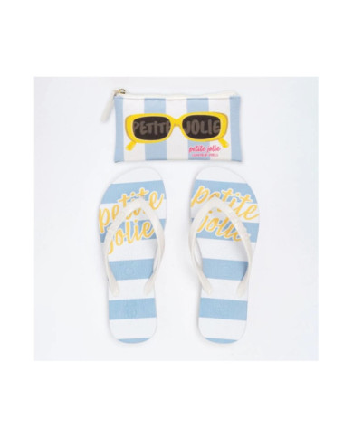 Sandalias de Mujer Marca PETITE JOLIE color WHITE J-LASTIC