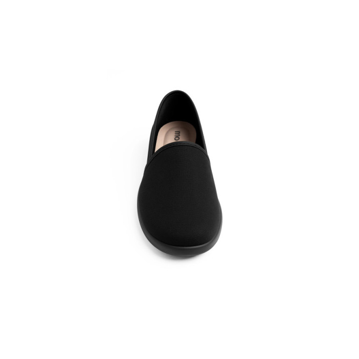 Bailarinas de Mujer Marca Moleca Color NEGRO/NEGRO LONA SIDER