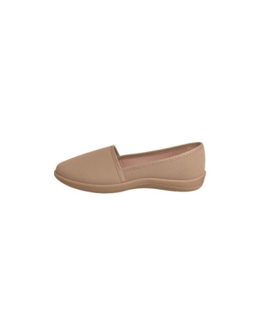 Bailarinas de Mujer Marca Moleca Color NUDE 658 LONA SIDER