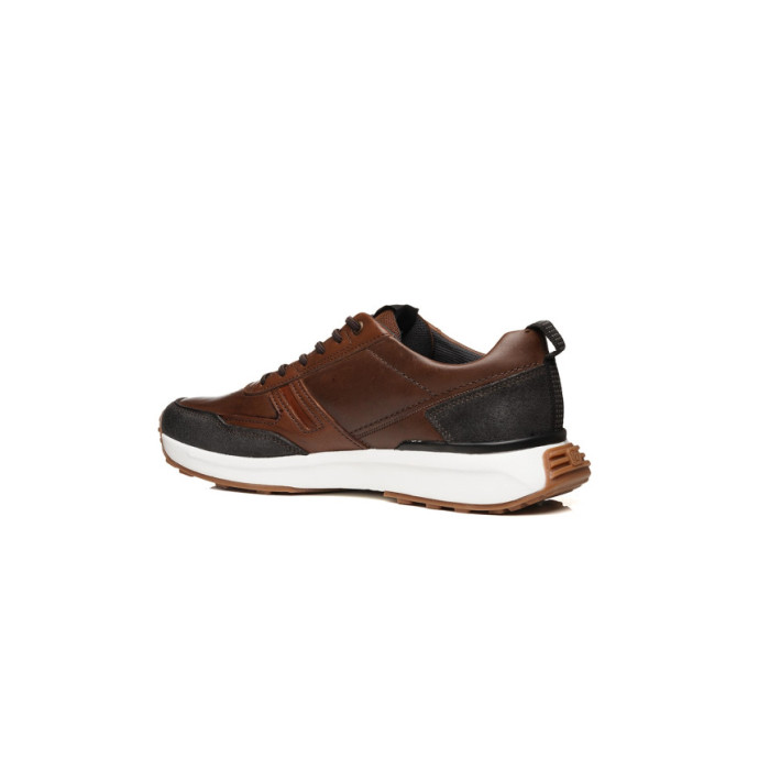 ZAPATOS DE Hombre Casual hombre PEGADA PEGADA STRETCH TABACO
