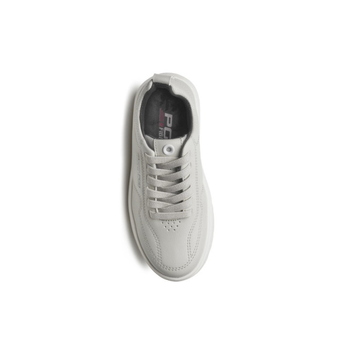 ZAPATOS DE Hombre Casual hombre PEGADA PEGADA MICROFIBRA WHITE