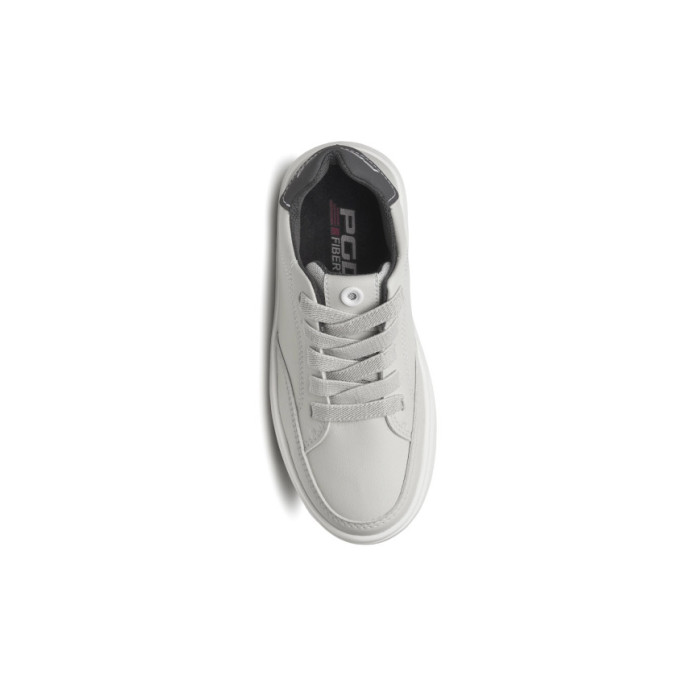 ZAPATOS DE Hombre Casual hombre PEGADA PEGADA MICROFIBRA WHITE