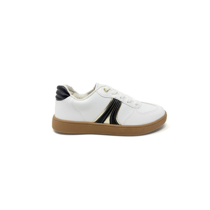 Zapatos de Mujer NAPA BLANCO 99/DORADO/NEGRO 01
