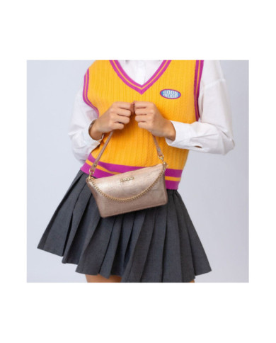 Carteras de mujer marca PETITE JOLIE J-LASTIC OURO*