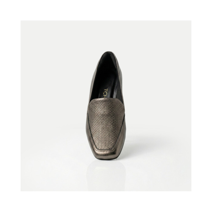 Calzado de mujer marca TCHOCCO CUERO ONIX