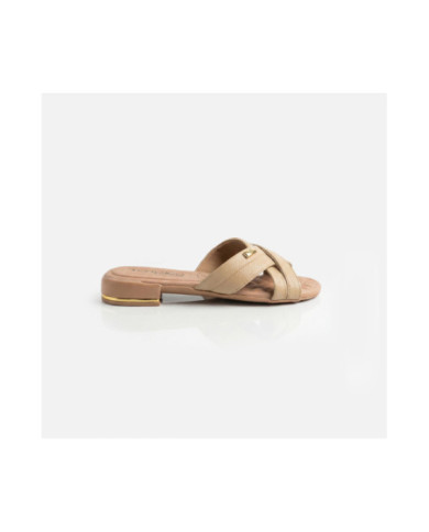 Calzado de mujer marca TCHOCCO CUERO NUDE