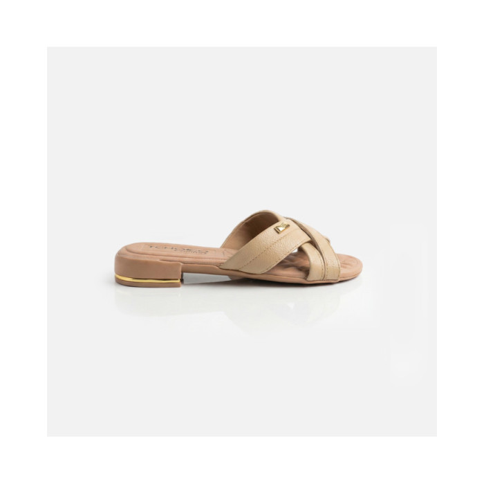 Calzado de mujer marca TCHOCCO CUERO NUDE