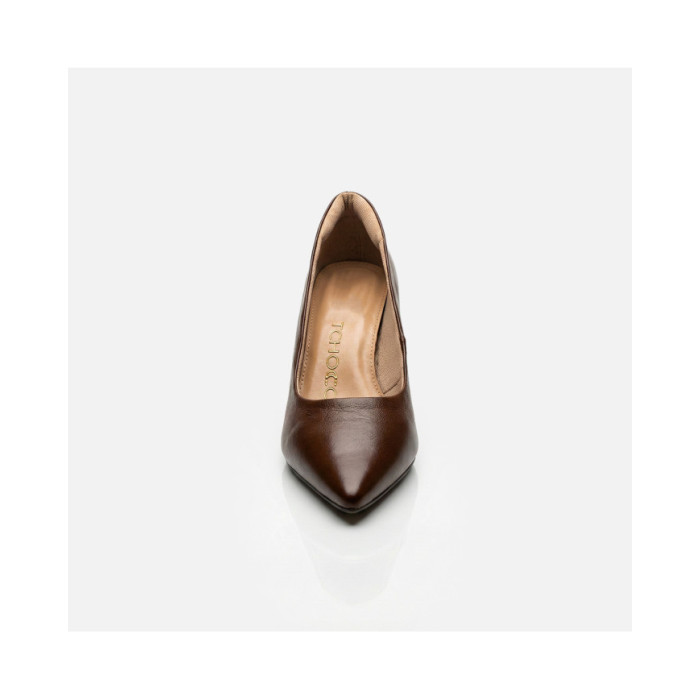 Calzado de mujer marca TCHOCCO CUERO CAFE