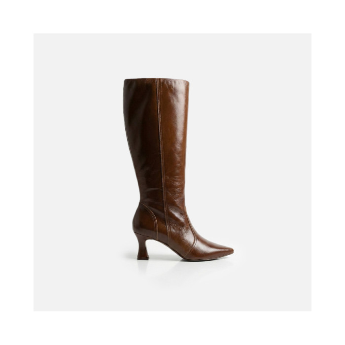 Calzado de mujer marca TCHOCCO CUERO CAFE