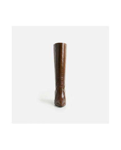 Calzado de mujer marca TCHOCCO CUERO CAFE