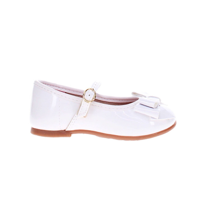 Calzado de niña marca MOLEKINHA VERNIZ BLANCO