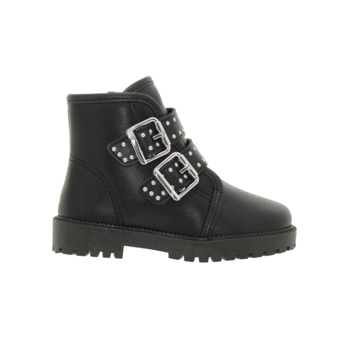 Calzado de niña marca MOLEKINHA NAPA NEGRO