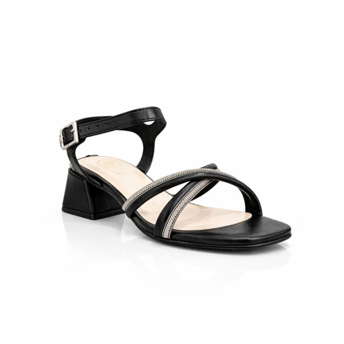 Calzado de niña marca MOLEKINHA NAPA NEGRO