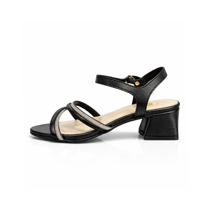 Calzado de niña marca MOLEKINHA NAPA NEGRO