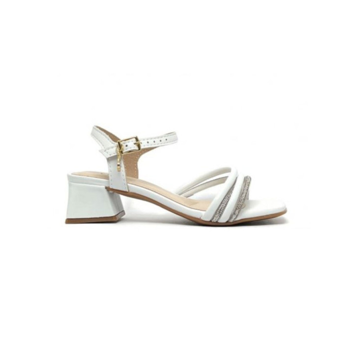 Calzado de niña marca MOLEKINHA NAPA BLANCO