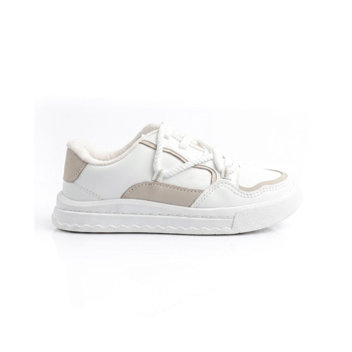 Calzado de niña marca MOLEKINHA NAPA BLANCO