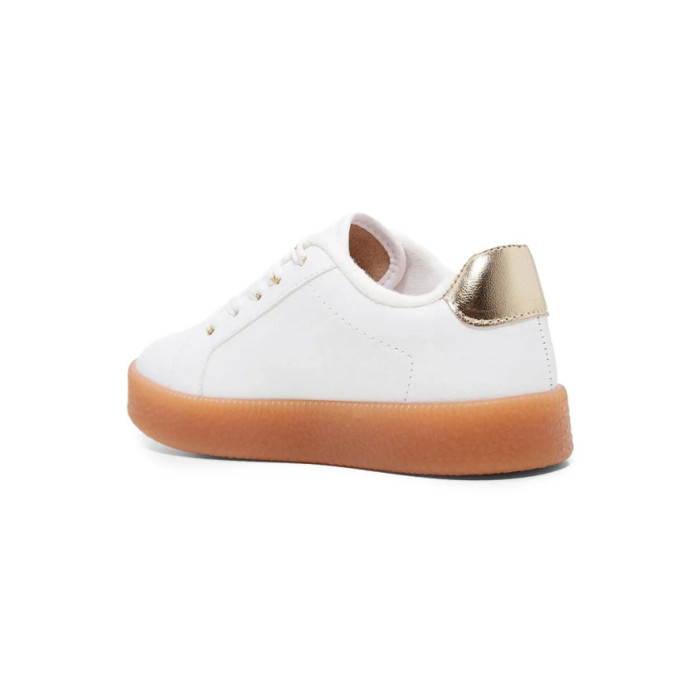 Calzado de niña marca MOLEKINHA NAPA BLANCO