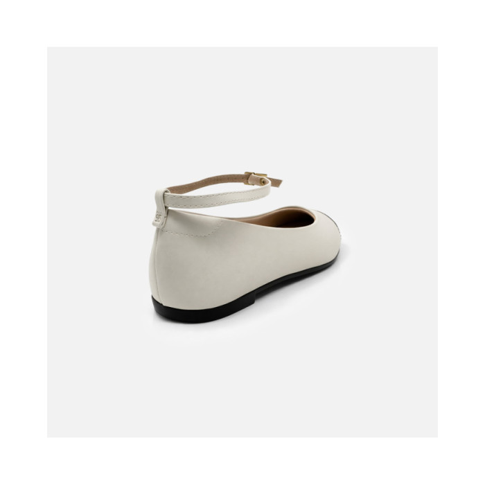 Calzado de mujer marca MOLECA NAPA BLANCO