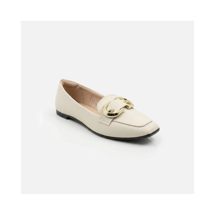 Calzado de mujer marca MOLECA NAPA BLANCO