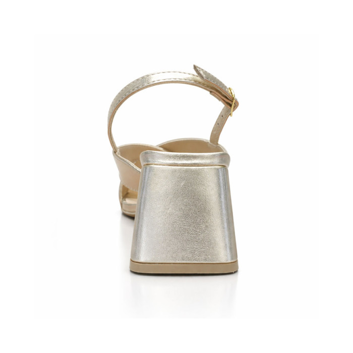 Calzado de mujer marca MADRE FLOE VERNIZ OURO