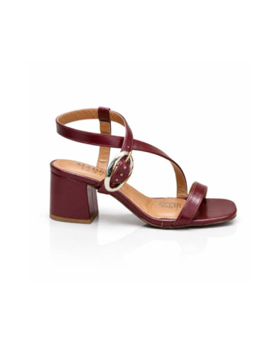 Calzado de mujer marca MADRE FLOE NAPA BURGUNDY