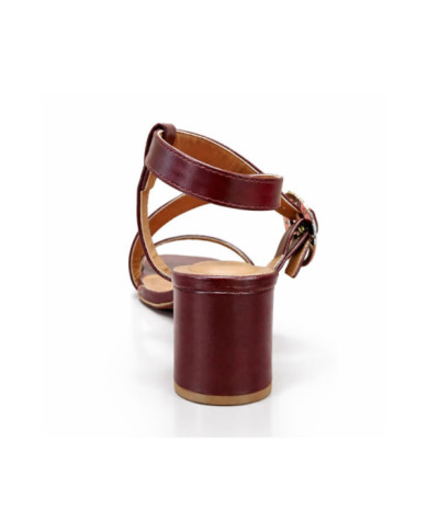 Calzado de mujer marca MADRE FLOE NAPA BURGUNDY