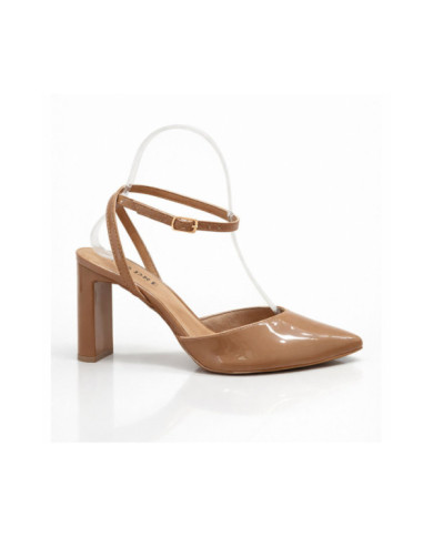 Calzado de mujer marca MADRE FLOE VERNIZ WHISKY