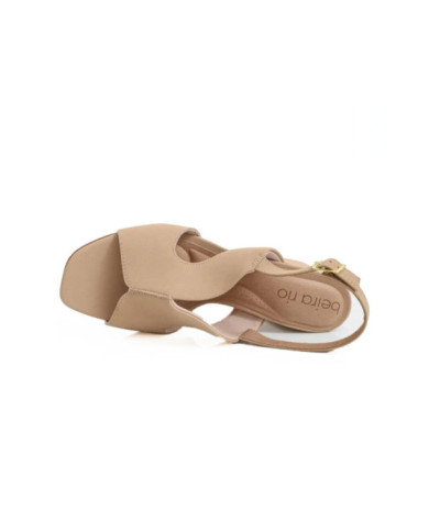Calzado de mujer marca BEIRA RIO NOBUCK BEIGE