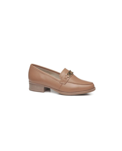 ZAPATOS DE Mujer Mocasines mujer PEGADA PEGADA BURNISHED CARAMELO