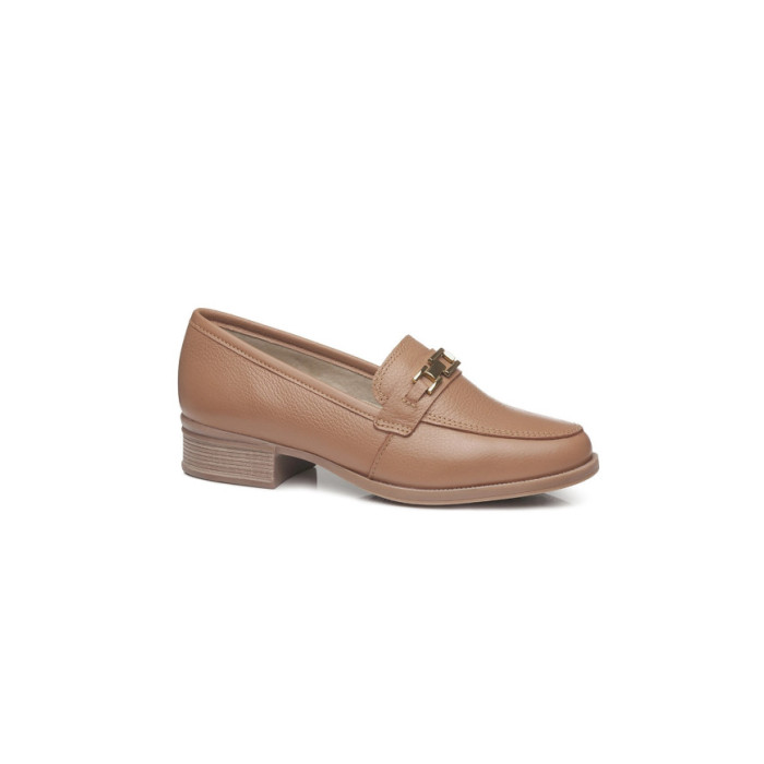 ZAPATOS DE Mujer Mocasines mujer PEGADA PEGADA BURNISHED CARAMELO
