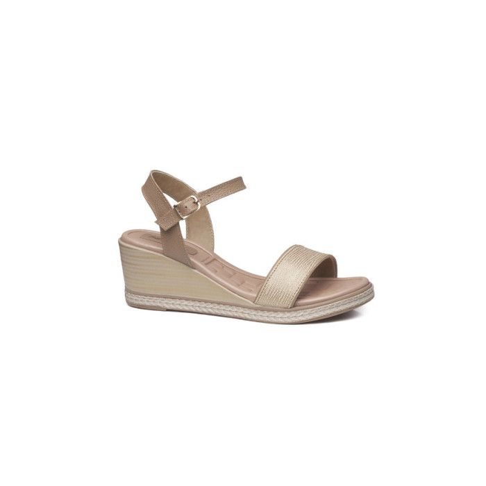ZAPATOS DE Mujer Magnolias mujer PEGADA PEGADA BURNISHED CASTOR
