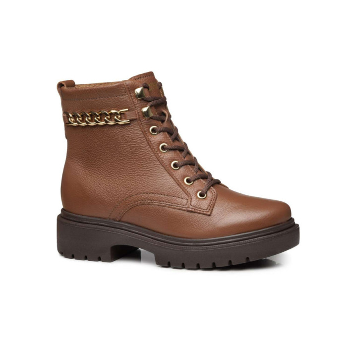 Botas-Botines de Mujer Marca PEGADA color TERRACOTA BURNISHED