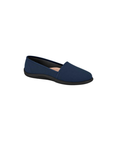 Bailarinas de Mujer Marca Moleca Color MARINO 1071/NEGRO 01 LONA SIDER