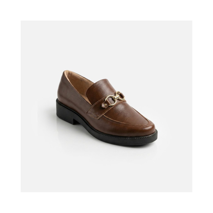 Calzado TCHOCCO CUERO CAFE Mujer, Mocasines mujer
