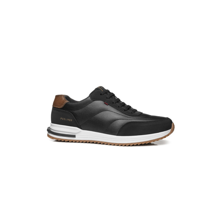 Calzado PEGADA MICROFIBRA PRETO Hombre, Casual hombre