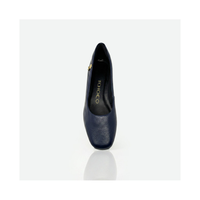 Calzado TCHOCCO CUERO NAVY Mujer, Mocasines mujer