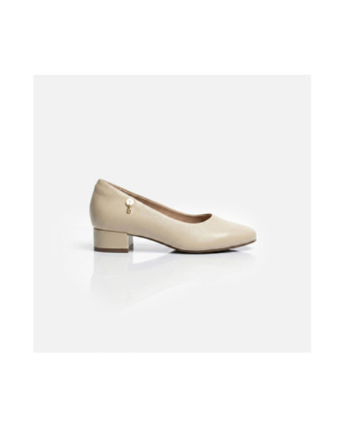 Calzado TCHOCCO CUERO CREME Mujer, Mocasines mujer